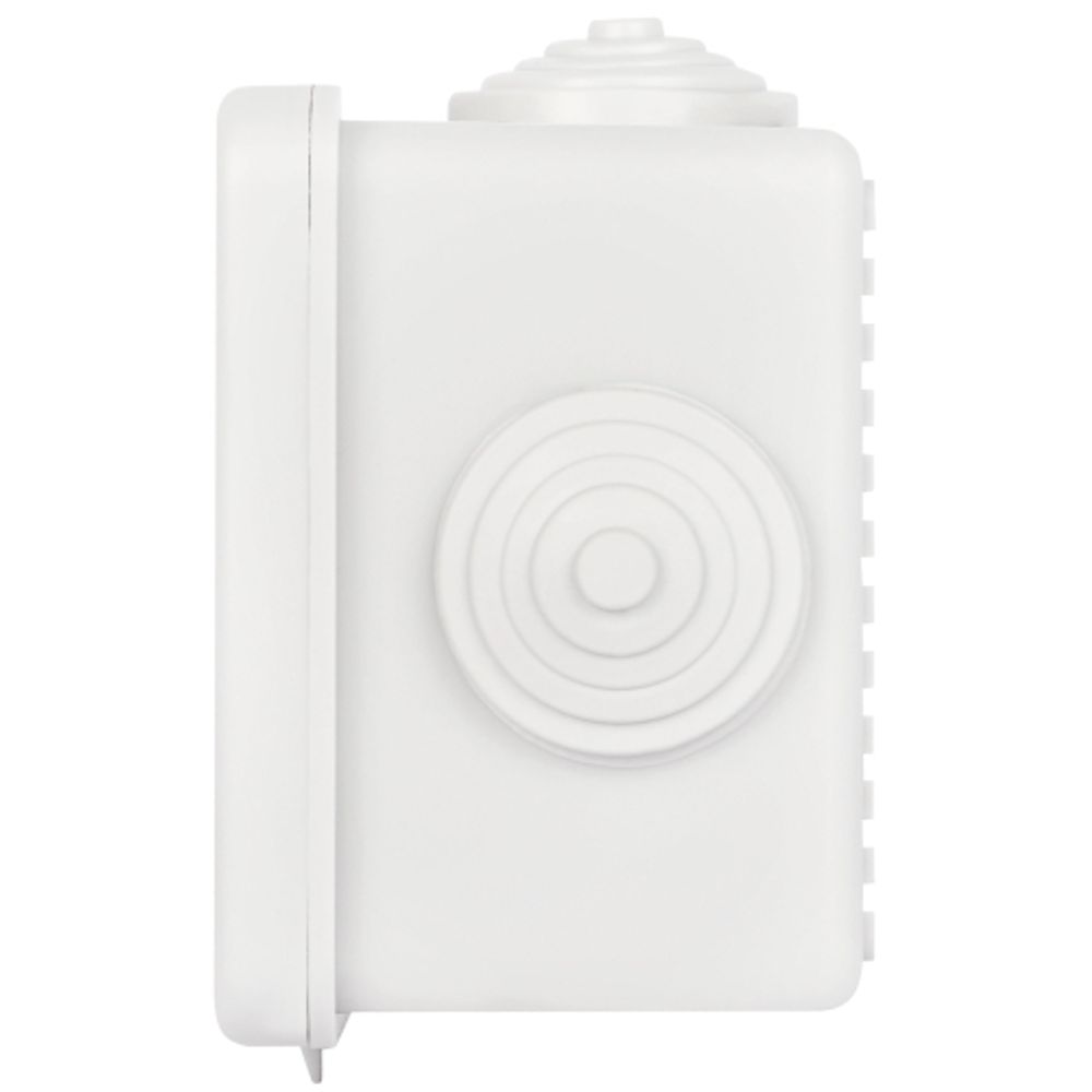 Распаячная коробка ЭРА KOR-65-65-50-4g открытой установки серая 65х65х50мм с гермовводами 4 вх. IP54