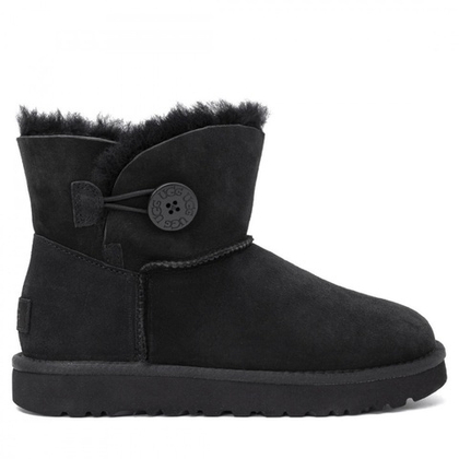 UGG Mini Bailey Button II Black
