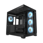 Корпус PCCooler C3T700 ARGB BK ATX/mATX/ITX USB-C USB3.0 USB2.0 Black