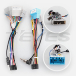 Комплект рамки с разъёмами 9" Honda Civic 7 2001-2005 левый руль - Car-Smart 9662L