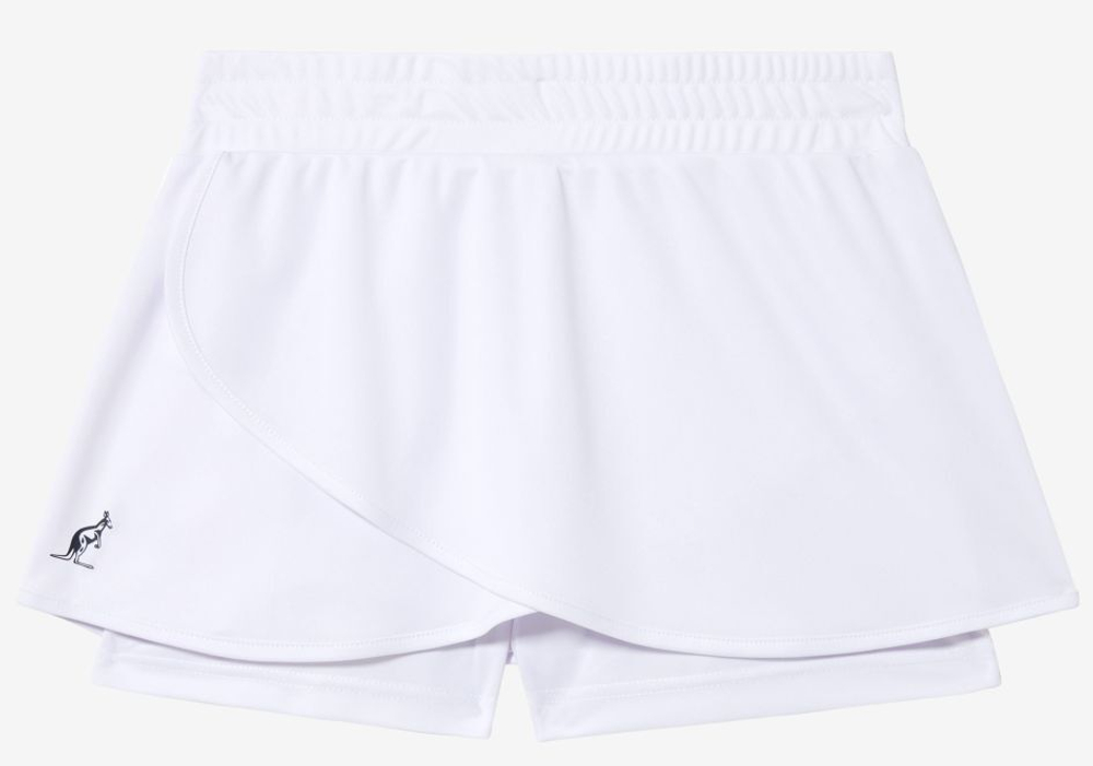 Теннисная юбка Australian Short Ace With Skirt - белый