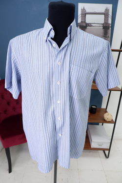Рубашка Lazianno с полосками 52-54 размер