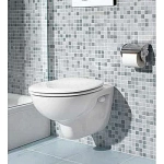 Унитаз VitrA Normus 9773B003-7200 с инсталляцией, с крышкой микролифт, кнопка хром