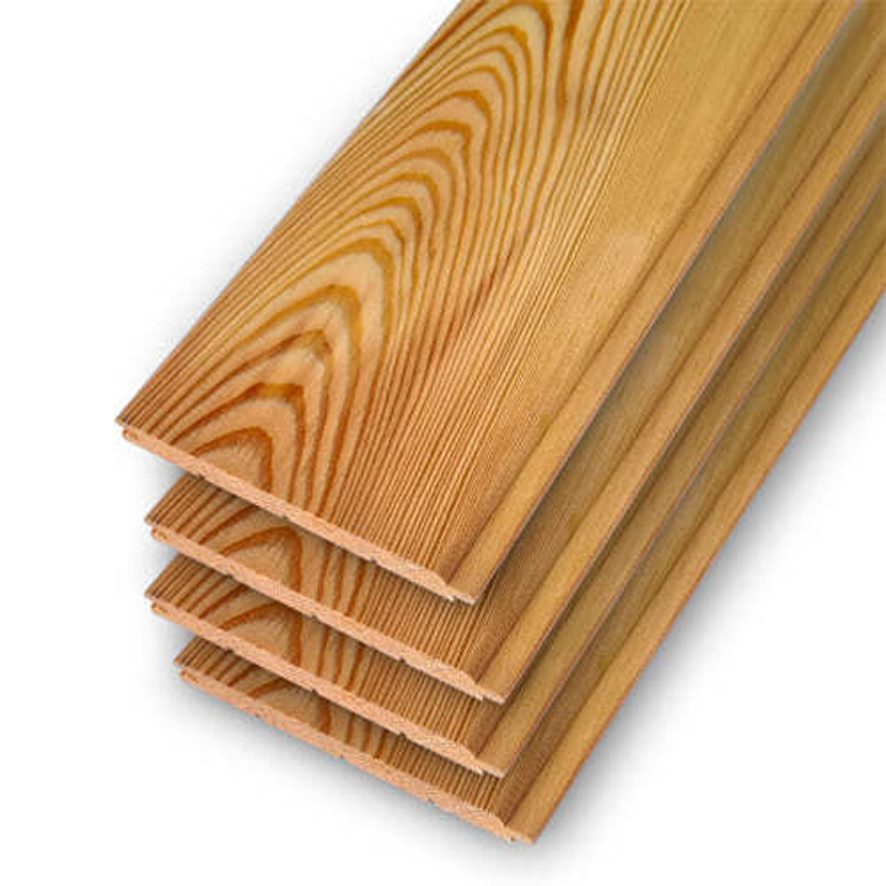 Упаковка вагонки из сибирской лиственницы 14 штук размер 14х14х2000 мм сорт С