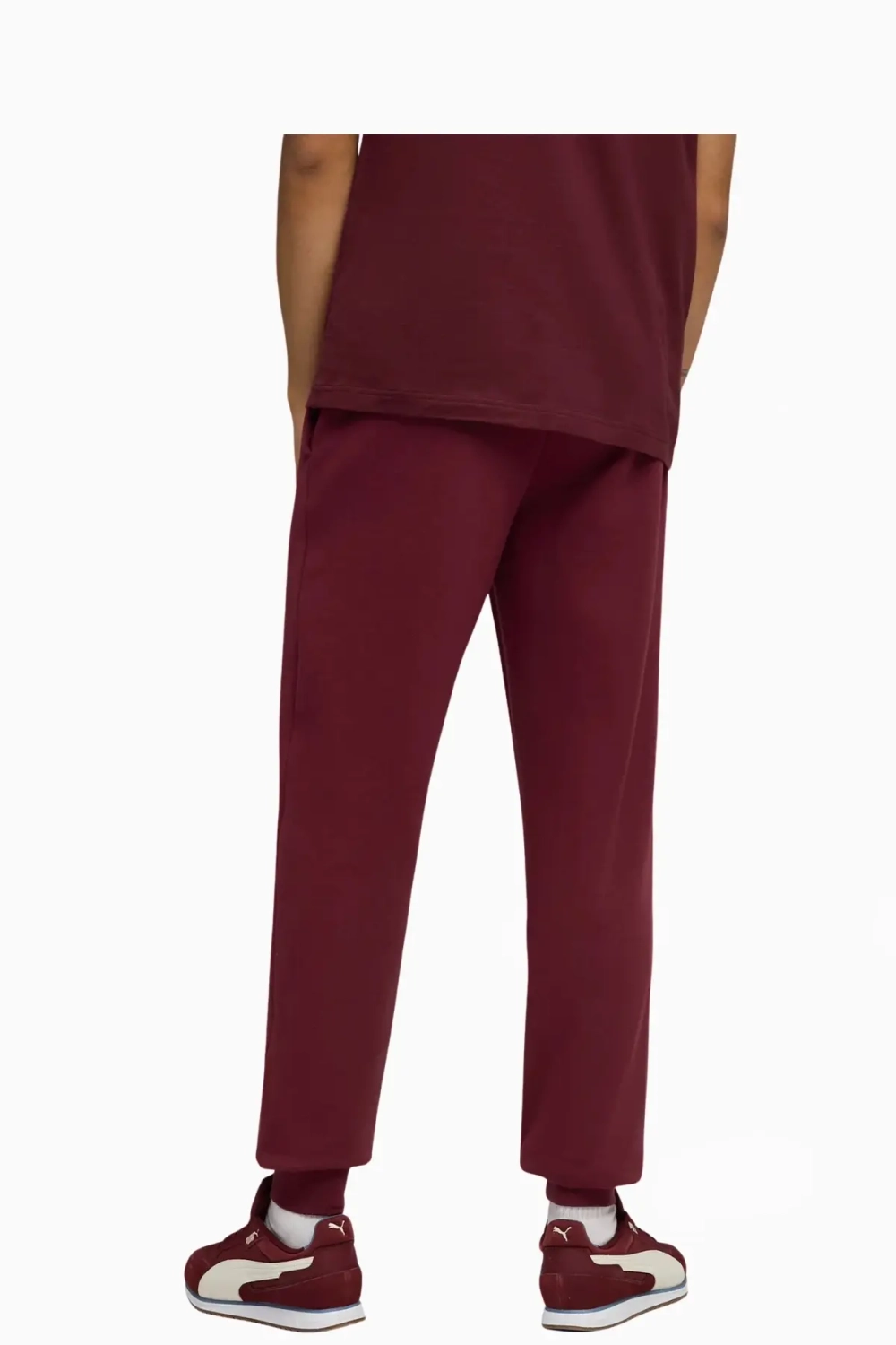 Штаны Puma Essentials No. 1 Logo Fleece - бордовый