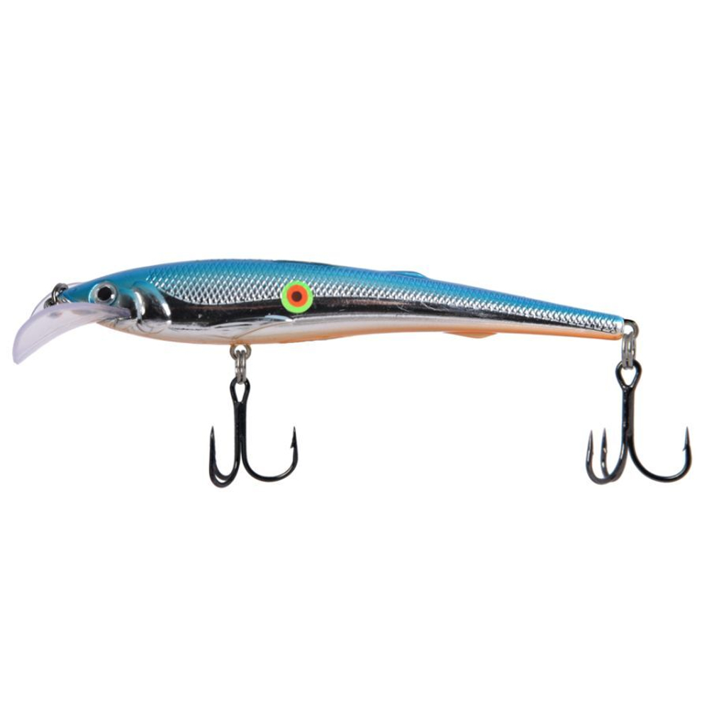 Воблер для троллинга (судак, щука, лосось) LureMax STINKA 110F MDR-230 12 г.,заглубление от 2-3,2м.