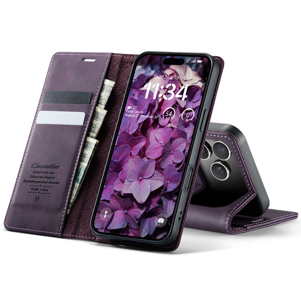 Чехол-книжка CaseMe RFiD iPhone 17 Pro Max