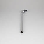 Фитинг аксиальный универсальный – угольник радиаторный с хромированной латунной трубкой, короткий 20 (2,8) х 15 мм, 30 см