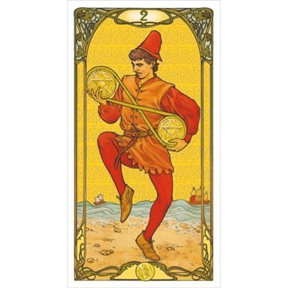 Таро Арт-Нуво Золотое