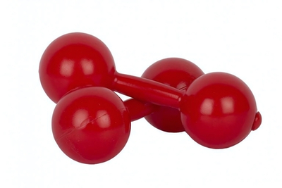 Гантели пластмассовые 0,8 кг (2 шт.) с наполнителем (Совтех)