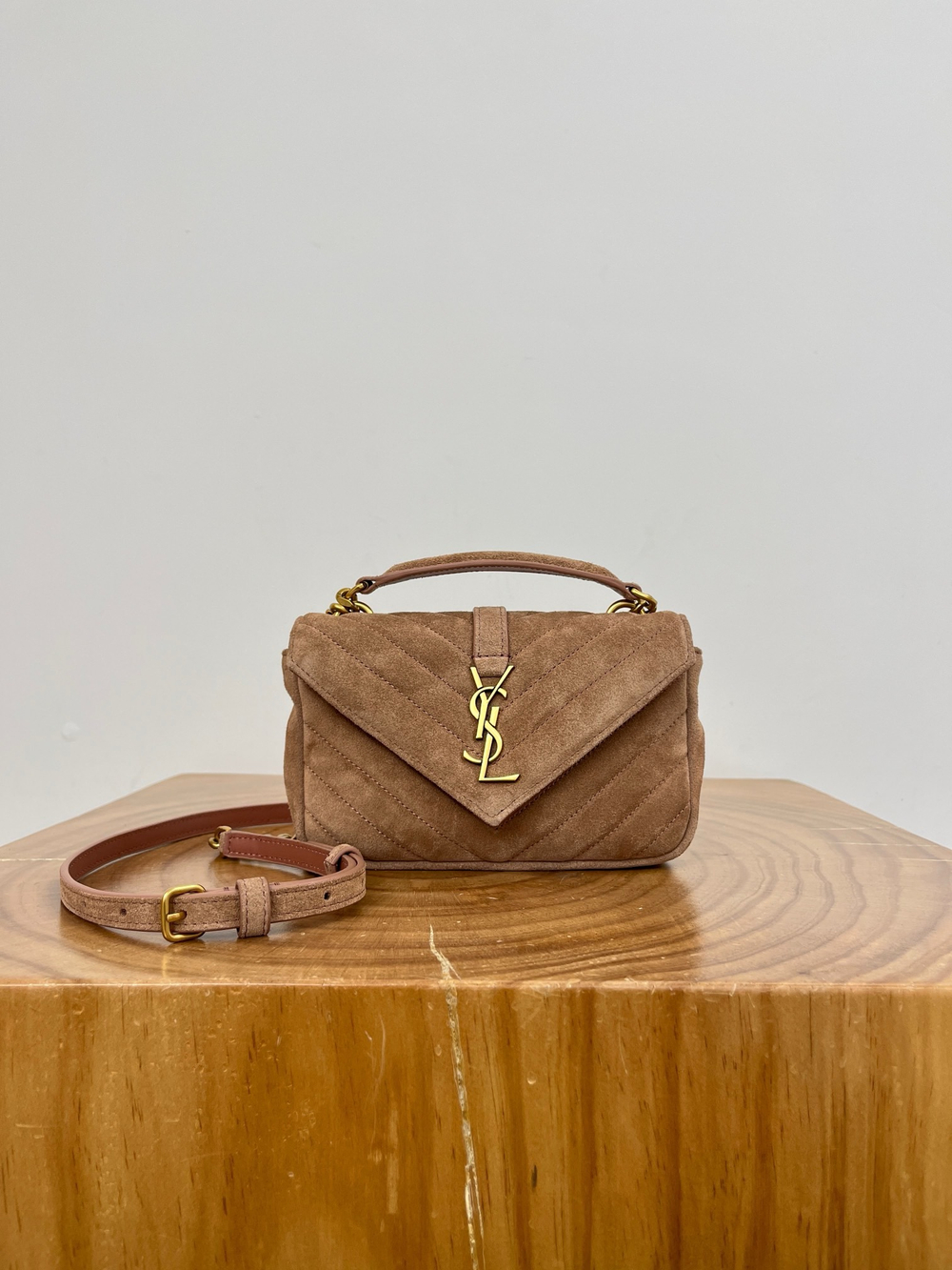 Saint Laurent College Mini Chain Bag