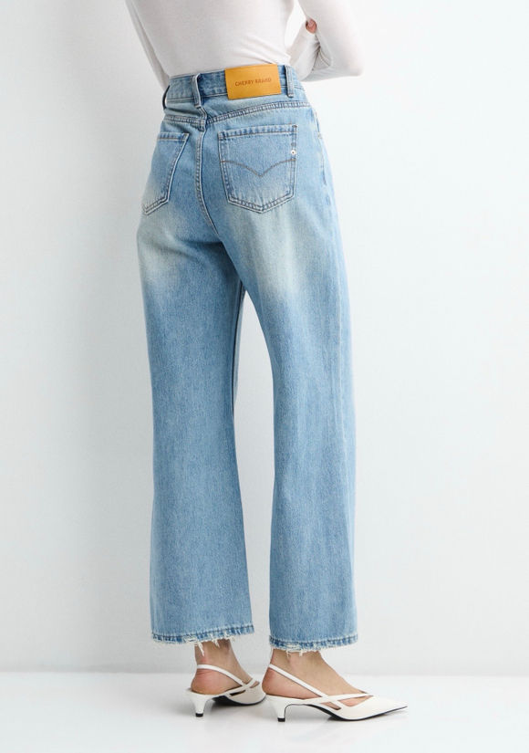 Джинсы М7 голубой