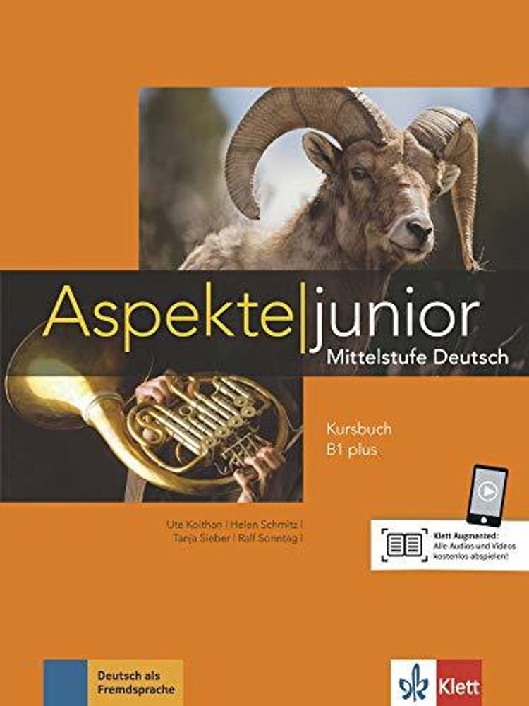 Aspekte junior B1 plus  Kursbuch mit Audio-Dateien zum Download