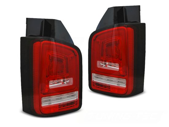 Фонари задние LED BAR RED WHITE SEQ для VW T6 15-19 TR