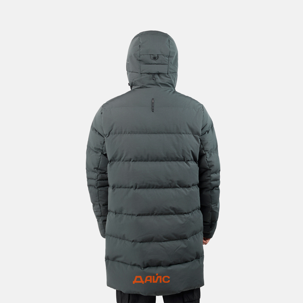 Пуховик мужской Krakatau Strofo Long Down Jacket артикул:Qm488-513 - купить в магазине Дайс