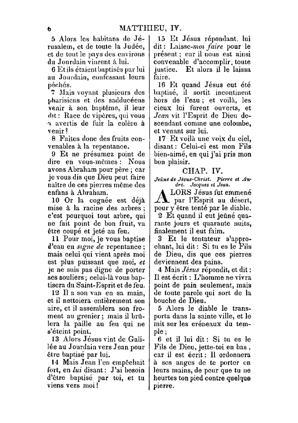 Le Nouveau Testament De Notre Seigneur Jésus-Christ | David Martin