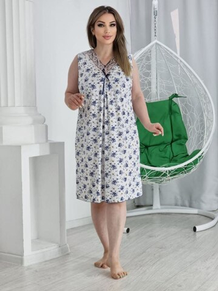 Сорочка без рукавов 8045-1