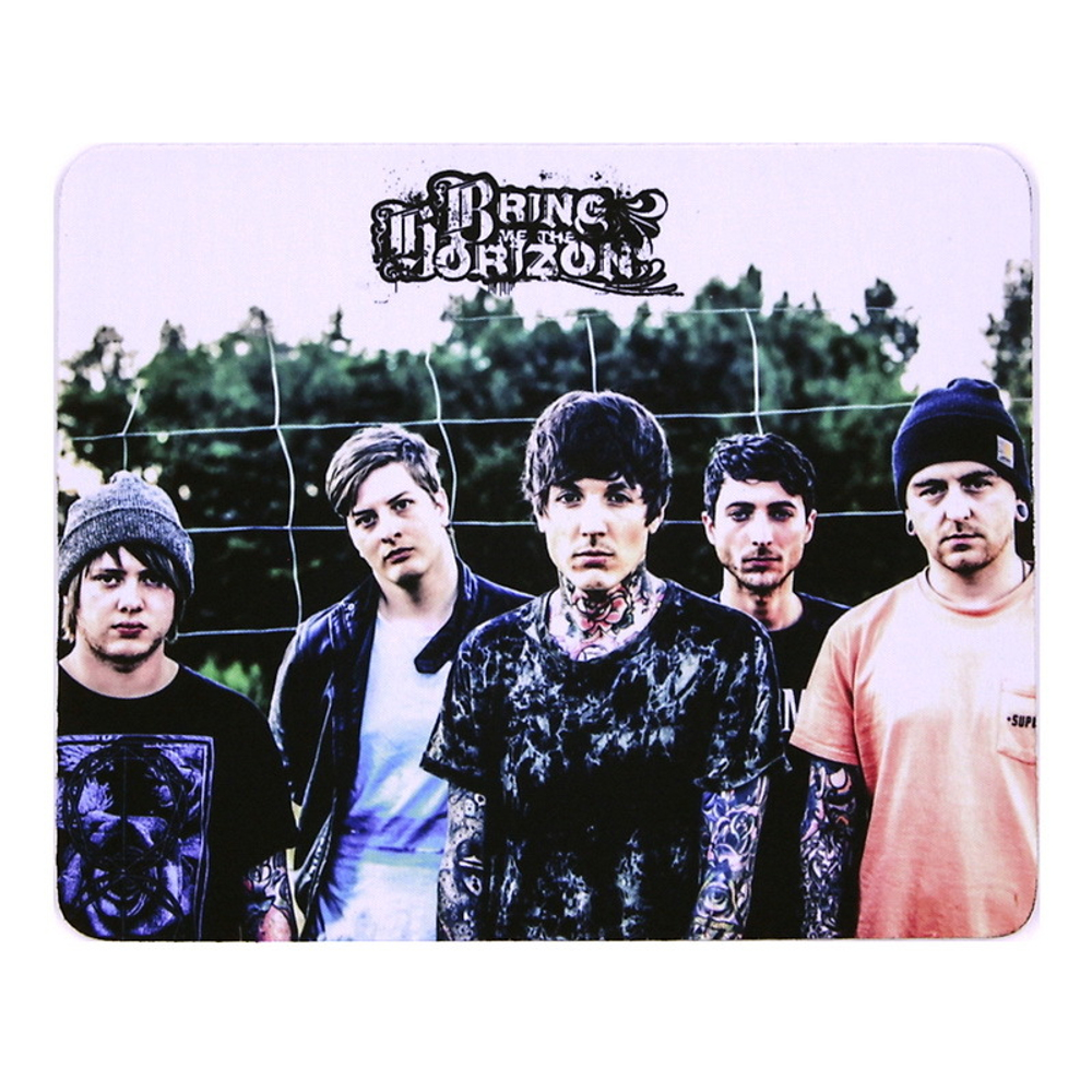 Коврик для мышки Bring Me The Horizon группа 2