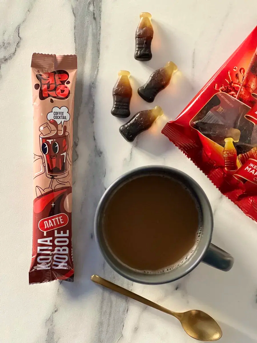 Кофе 3 в 1 Cocktail «ЛАТТЕ» в стиках 8 вкусов по 30 гр