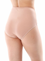 Трусы-макси из хлопка с элементами кружева (Размер: 4X) (Цвет: черный)