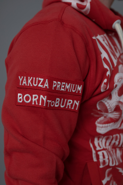 Худи красное Yakuza Premium 3822