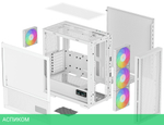 Корпус DeepCool CH560 Digital WH ATX без БП белый (R-CH560-WHAPE4D-G-1)