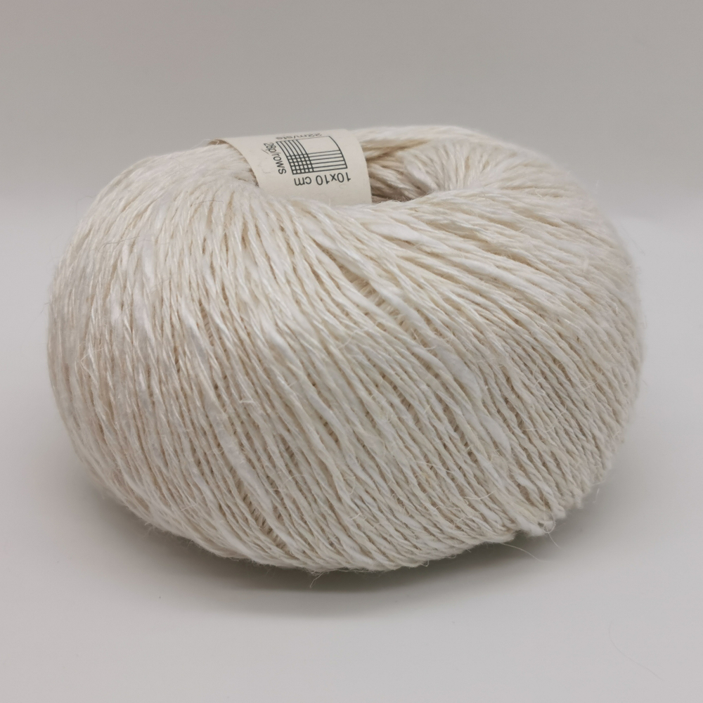 Пряжа для вязания Scarlet 888003, 58% лен, 16% хлопок, 26% вискоза (50г 150м Дания)