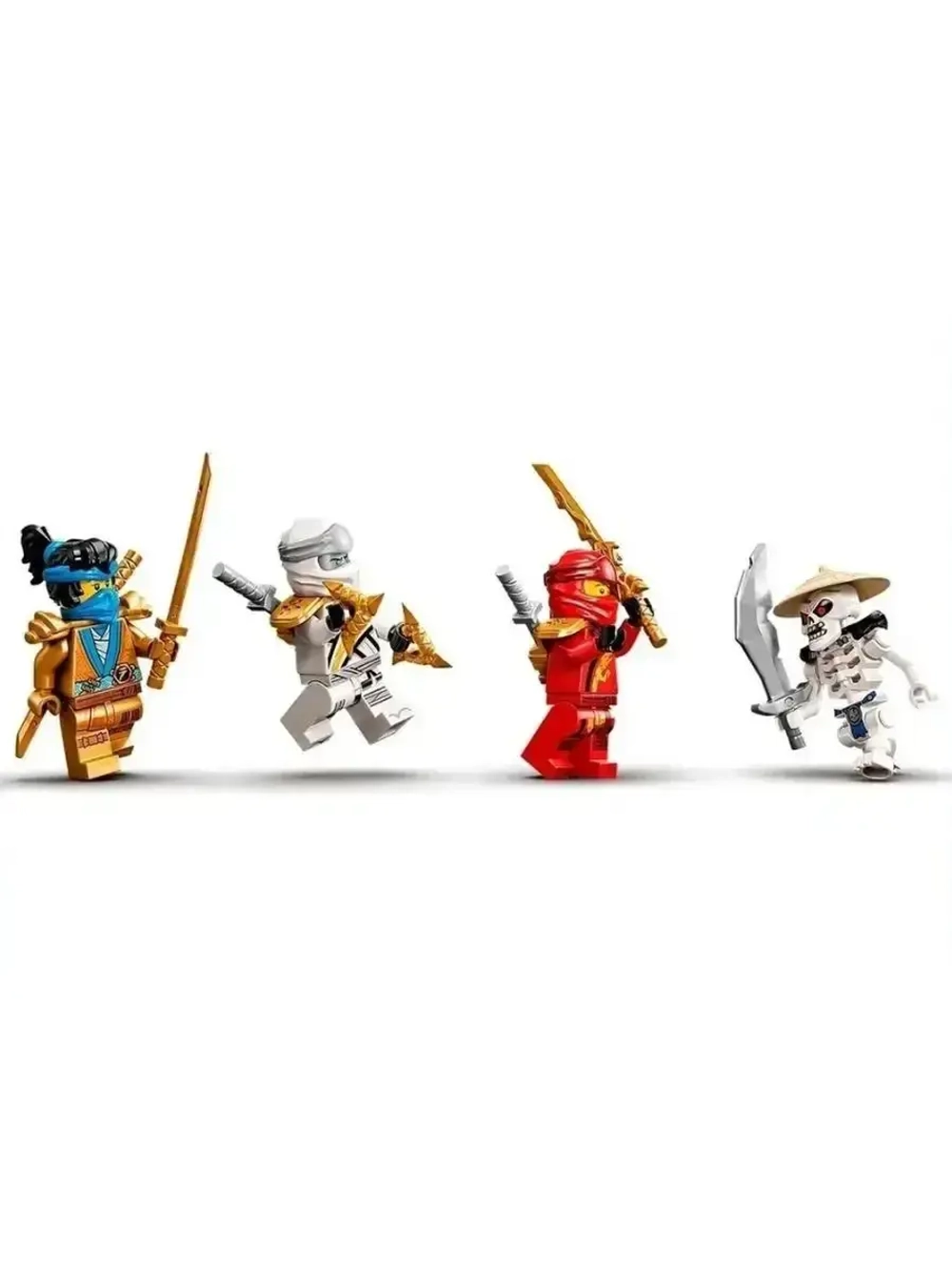 Конструктор Ниндзя Атака огненного дракона 563 детали 07080