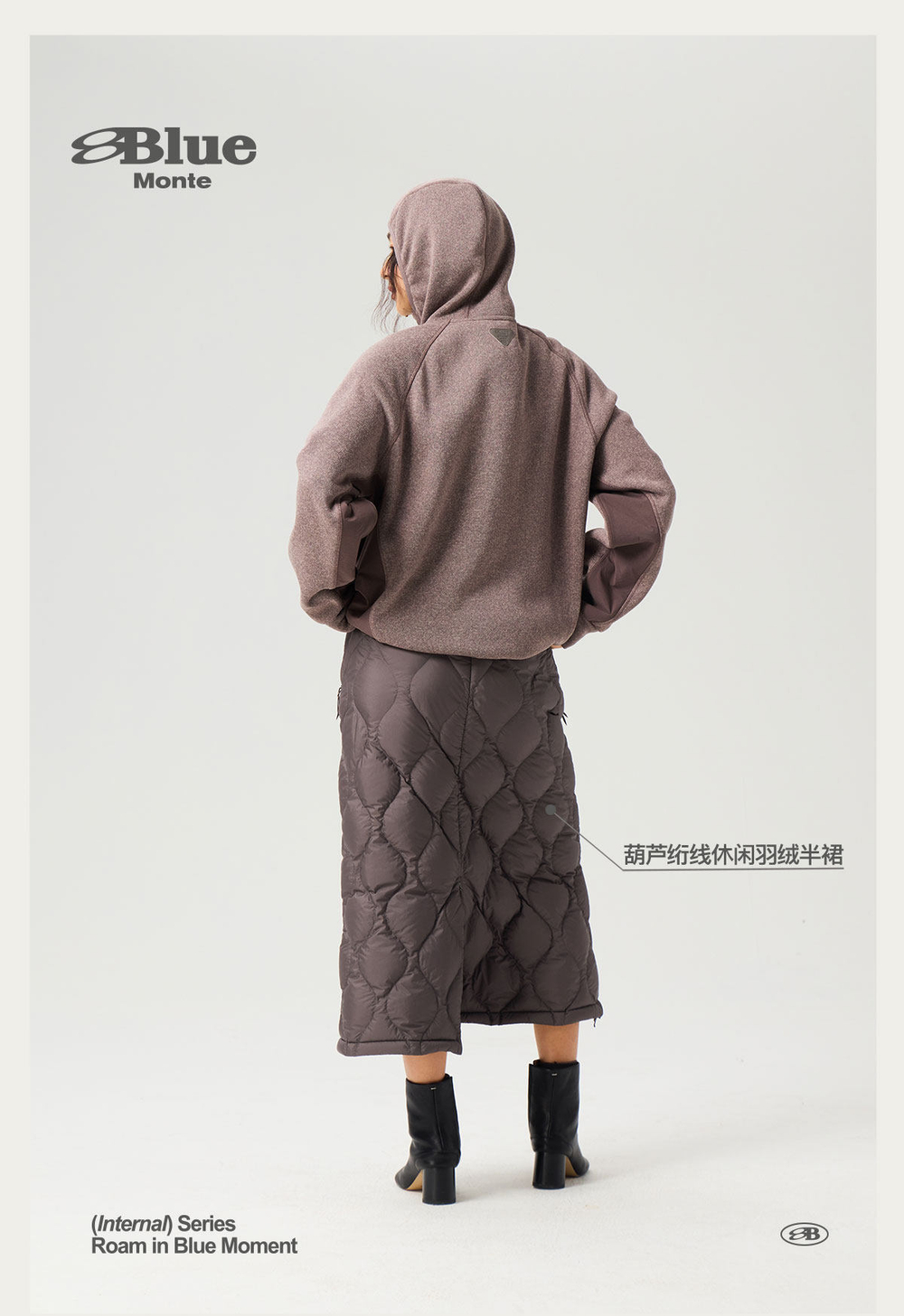 Худи Nothomme Blue Men’s Outdoor Color-Block Fleece Zip-Up Hoodie