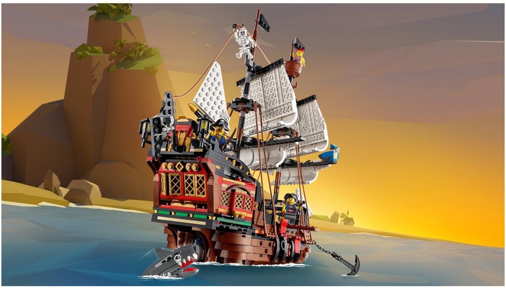 Конструктор LEGO Creator 31109 Пиратский корабль