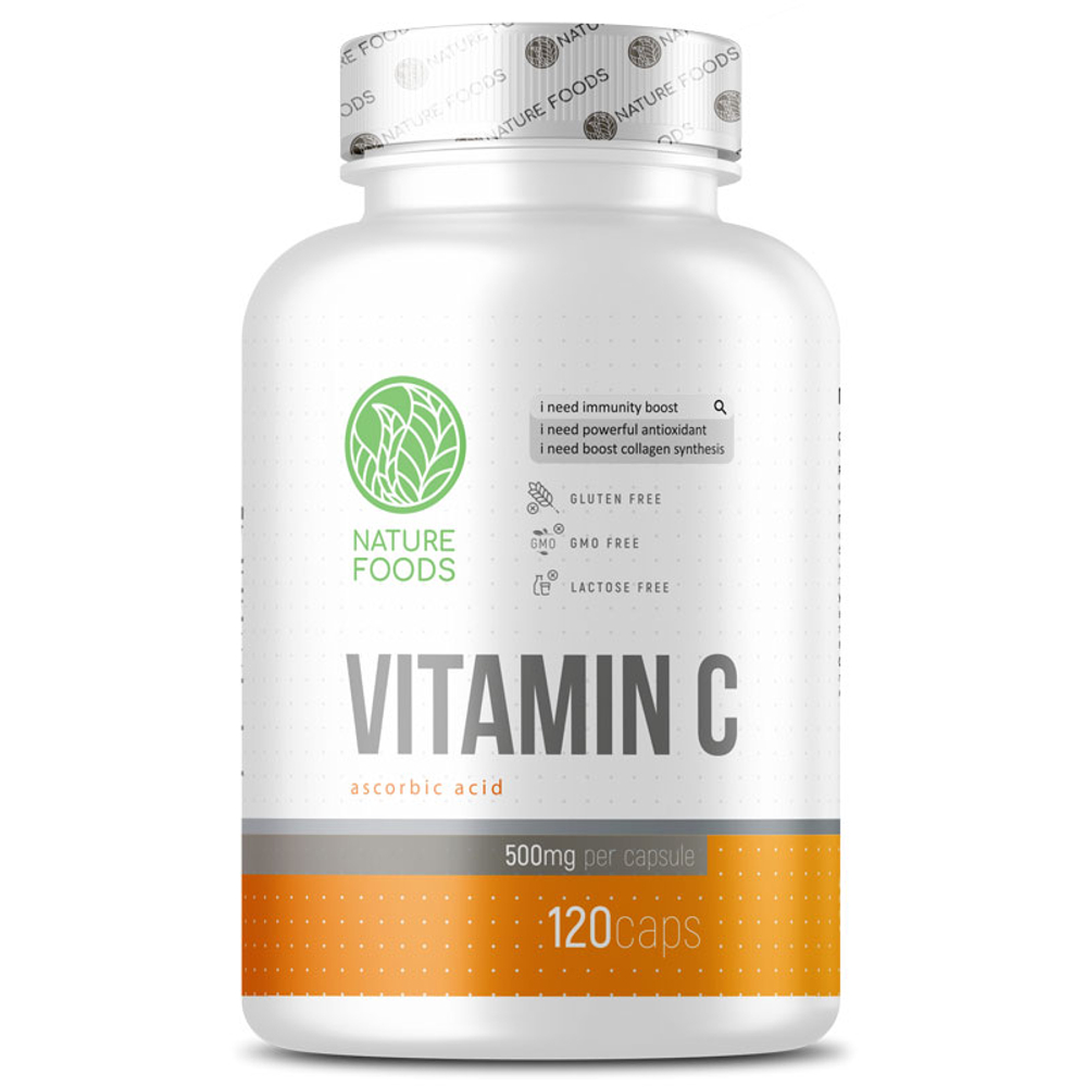 Nature Foods Vitamin C (120 капс.)
