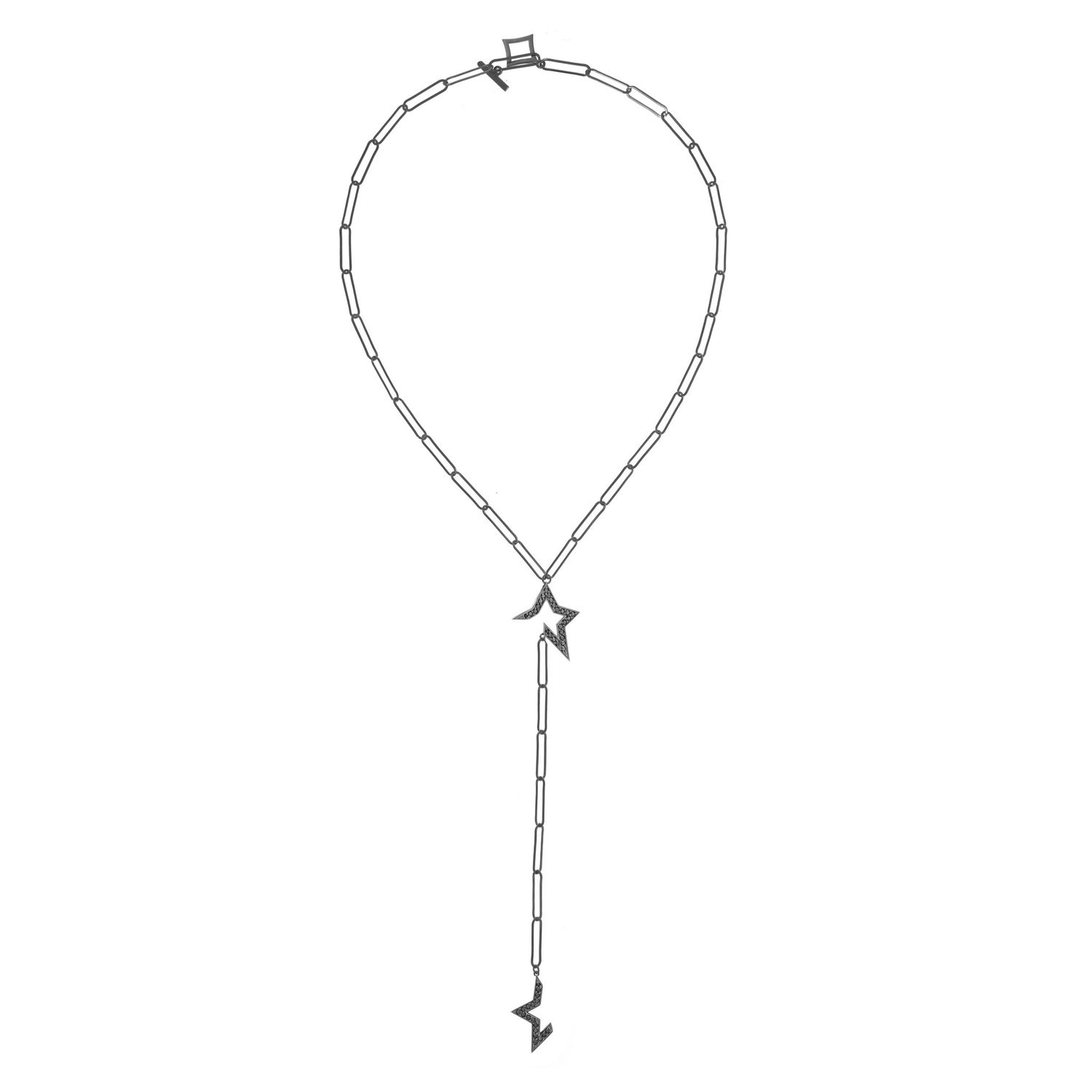 Колье Black Star Tie Necklace