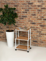 Тележка косметологическая Пирамида на колесиках