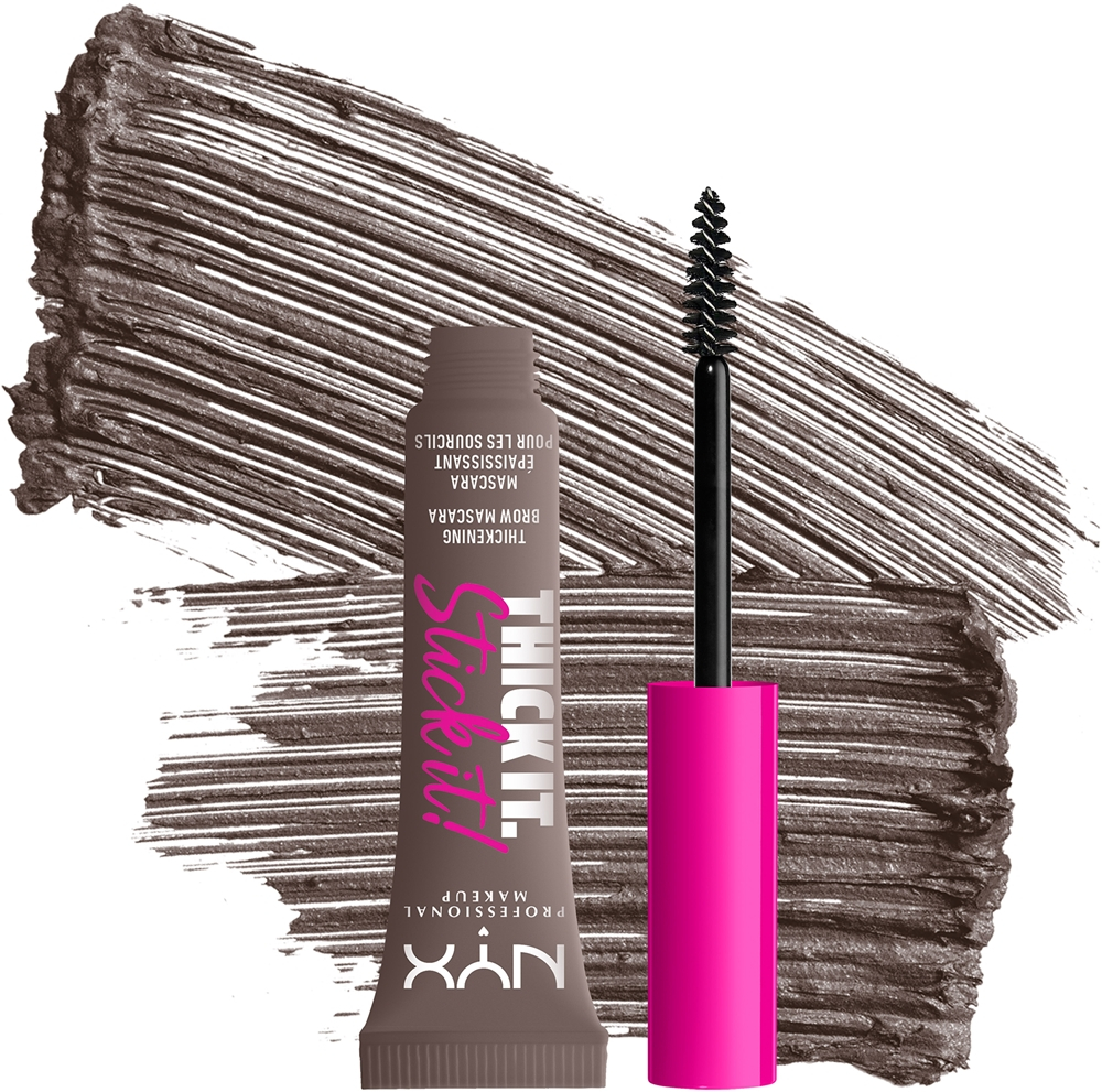 NYX Professional Makeup Thick it Stick It Brow Mascara - Тушь для бровей оттенок 05 Ash Brown, 7 ml