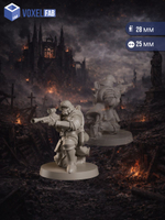 Святой Бастион Новая Антиохия миниатюры для настольных игр РНИ, Trench Crusade