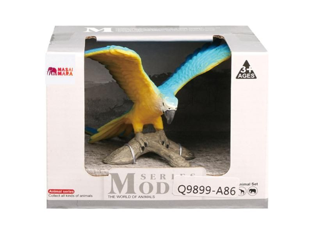 Мир диких животных Птица Попугай Сине-желтый Ара