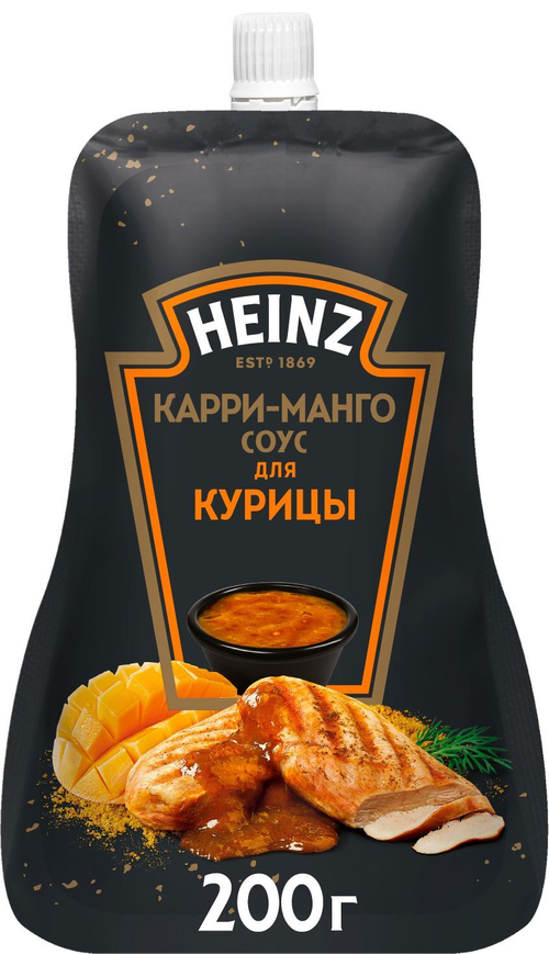 Соус Heinz для курицы карри-манго (200 г)
