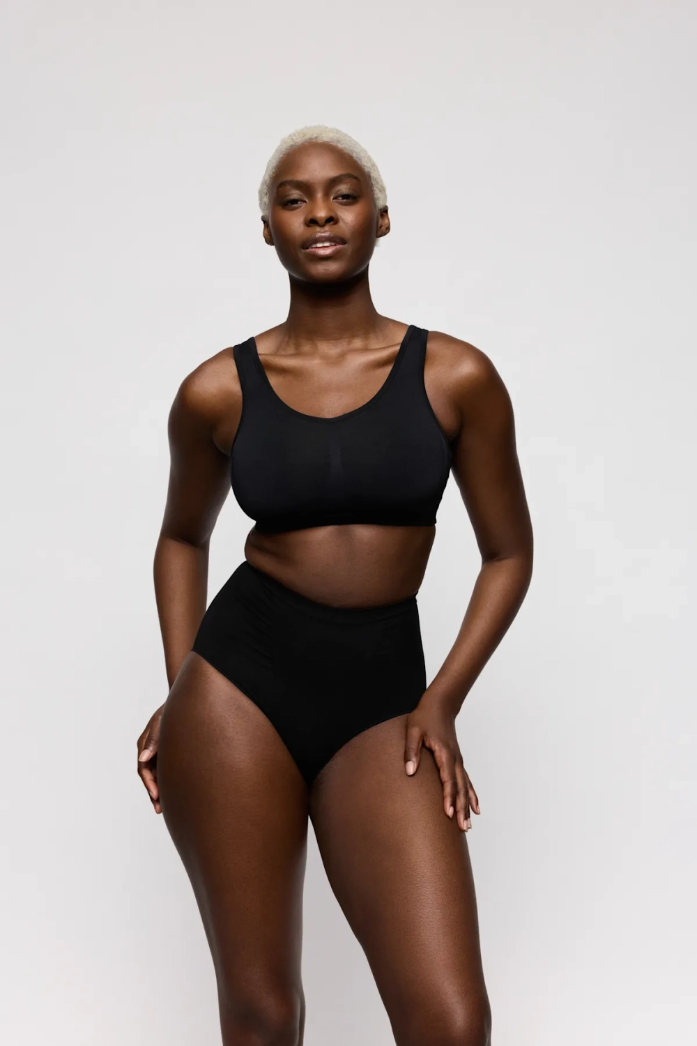 PRIMADONNA Nudda Корректирующие трусы с высокой талией, черный