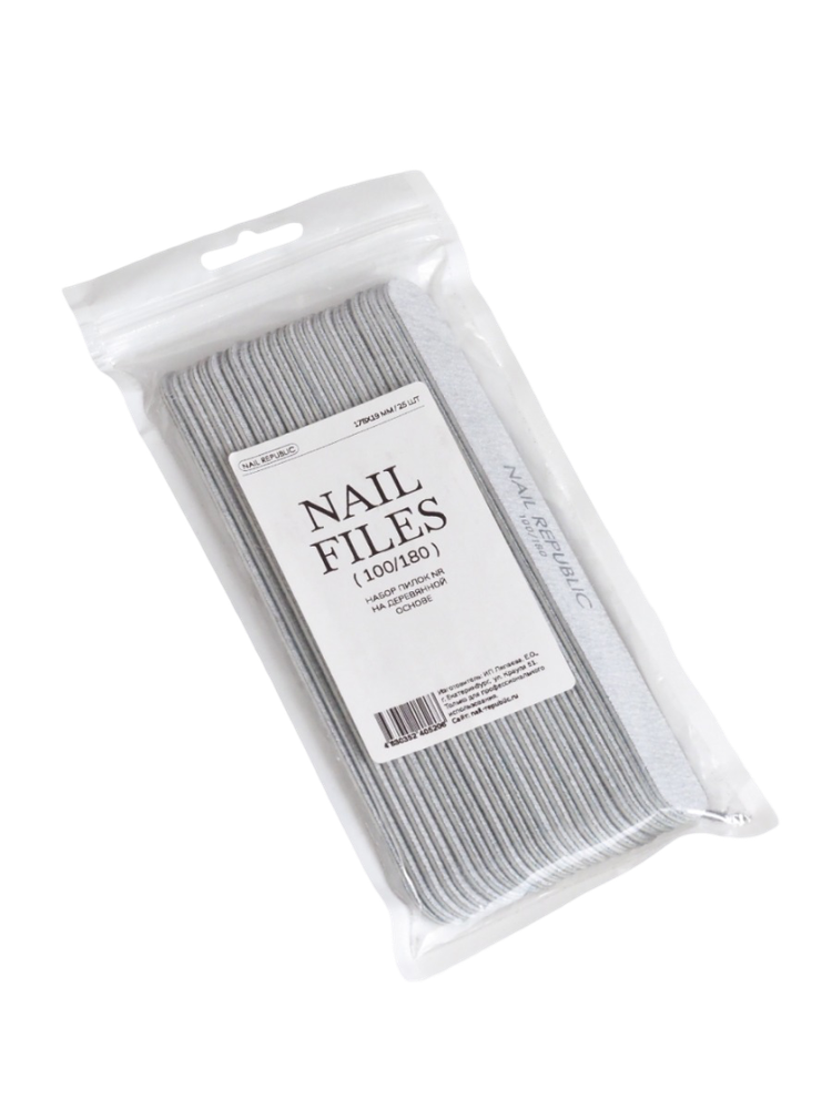 Пилка прямая PREMIUM на деревянной основе 100/180 18 см, 25 шт