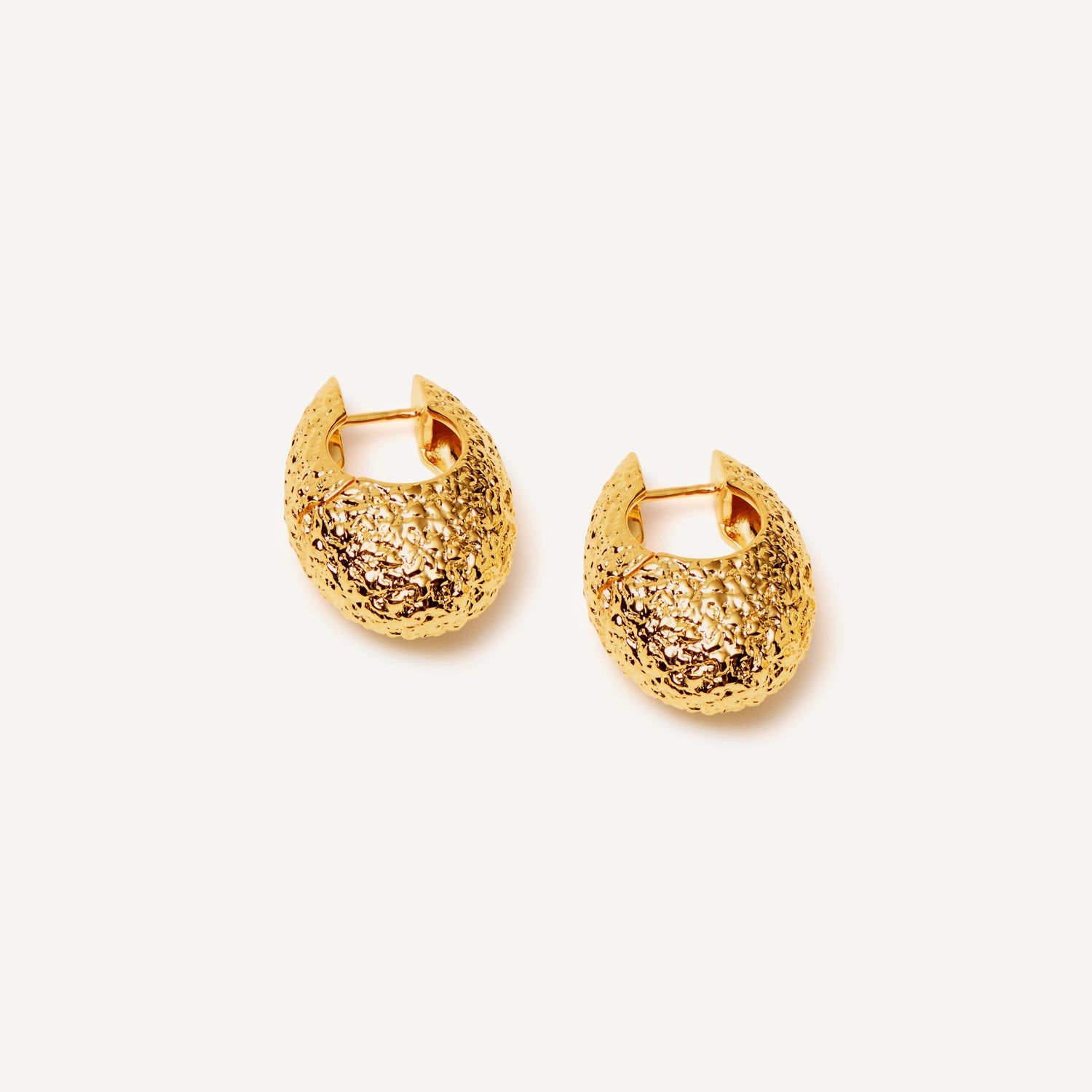 Серьги Rough Edge Earrings - Gold