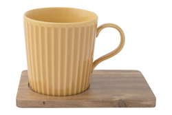 Набор кружек 2шт 380мл Easy Life Время отдыха синяя и жёлтая