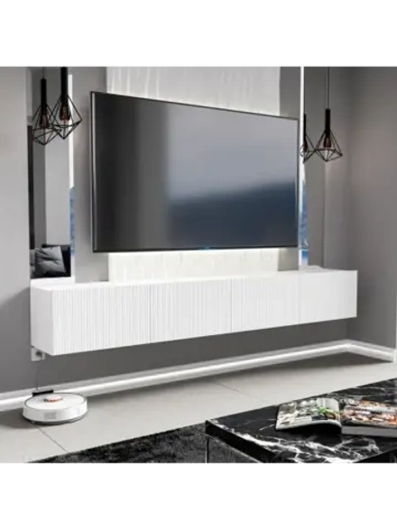 Тумба под телевизор подвесная 240х35х35,8 см