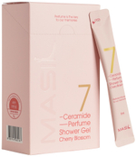 Masil 7 Питательный парфюмированный гель для душа с церамидами Ceramide Perfume Shower Gel Cherry Blossom (стик) 8мл