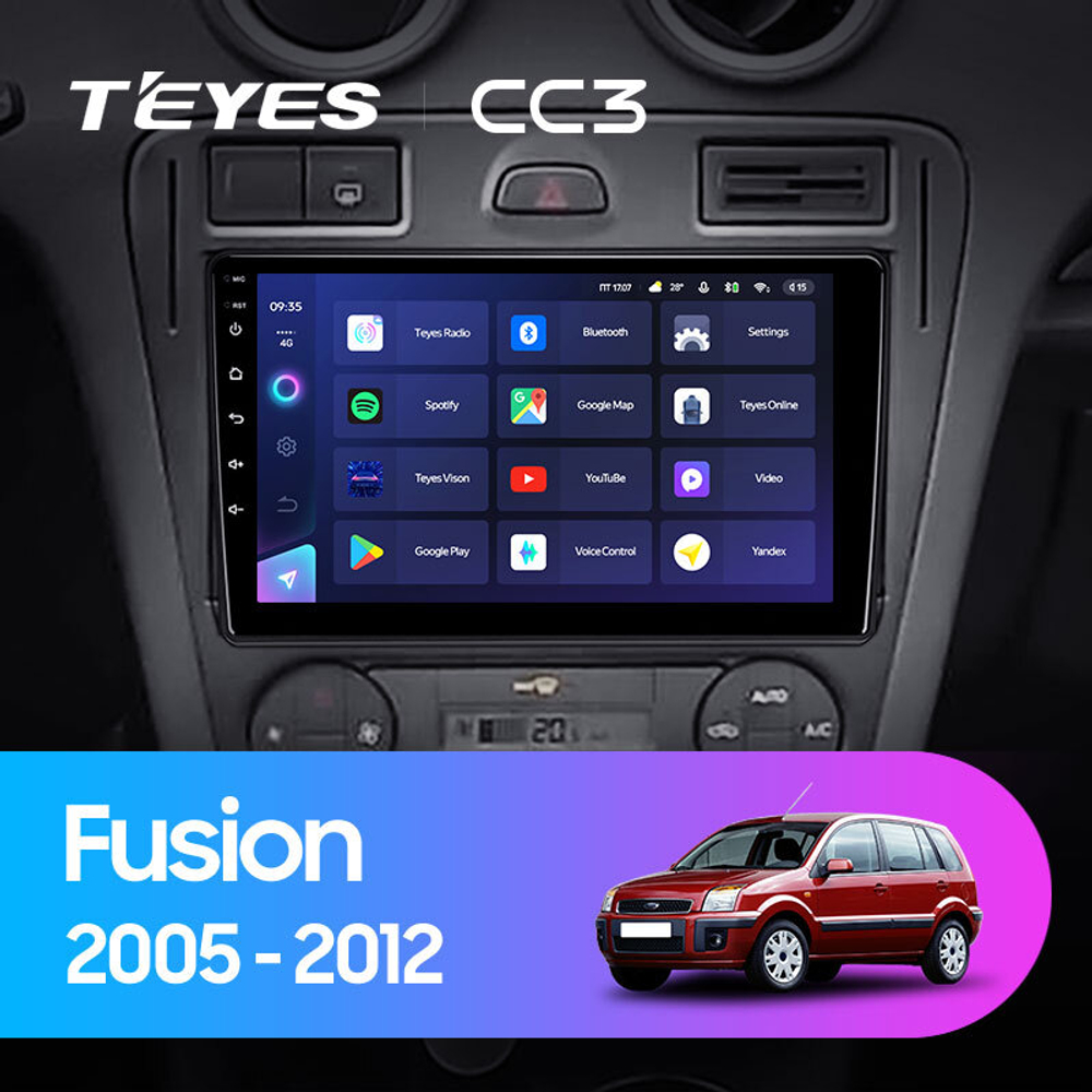 Teyes CC3 9"для Ford Fusion 1 2005-2012