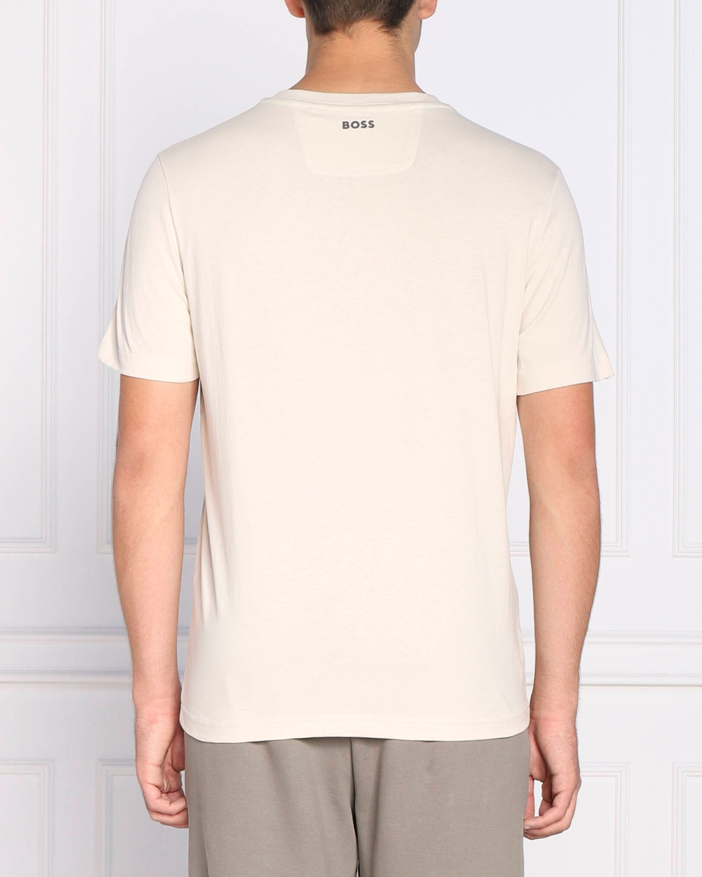 Футболка Tee 1 BOSS GREEN - бежевый(50477616)