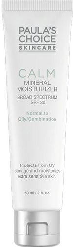 Крем солнцезащитный Paula's Choice Calm Mineral Moisturizer SPF30 для чувствительной кожи (нормальной, жирной, комбинированной) 60 мл