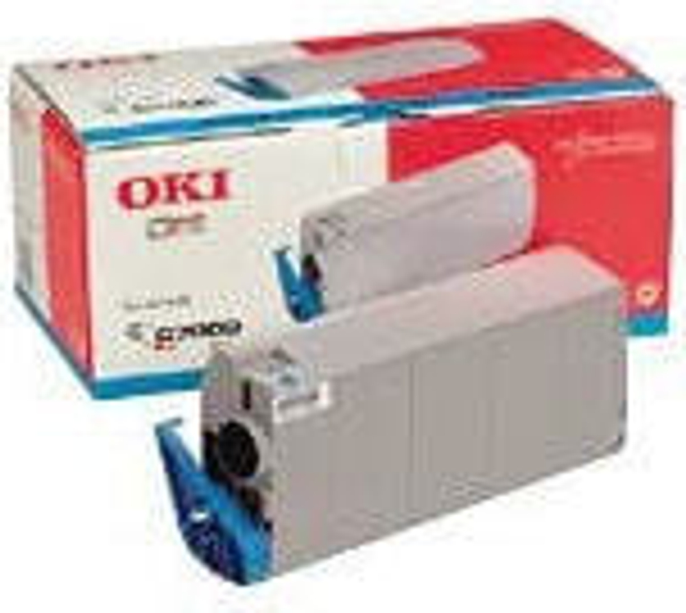 OKI TONER C7100/C7300/C7500 CYAAN Подлинный Голубой 1 шт 41963007