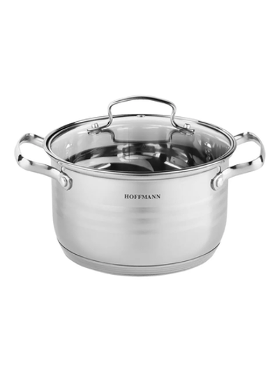 НМ 51126  кастрюля нерж. сталь,  7,5 л.(26см) (4 шт.)