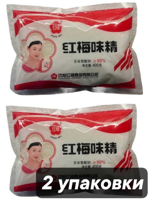 Глутамат натрия Hong Mei 400 г x 2 шт