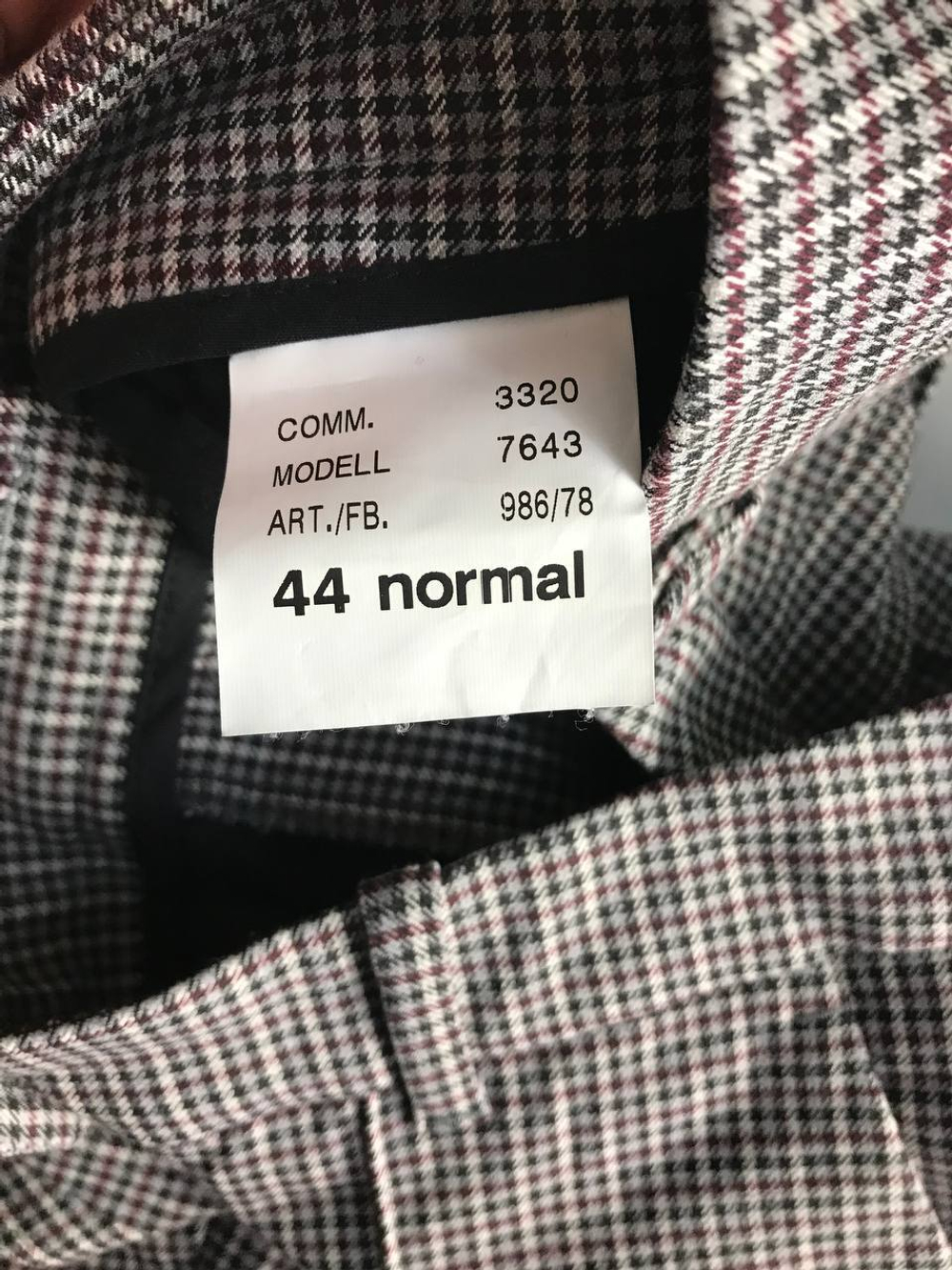 Брюки прямого кроя, маркировка 44, визуально на 50 размер